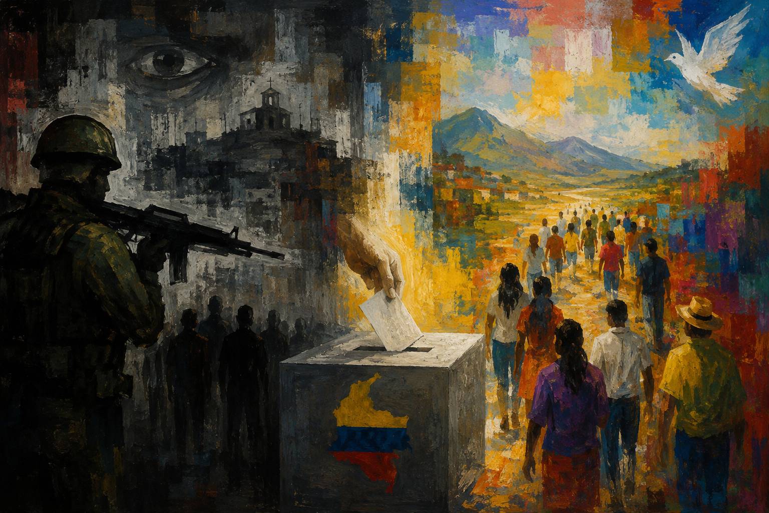 El “voto fusil” en Colombia: origen, contexto histórico y evidencia